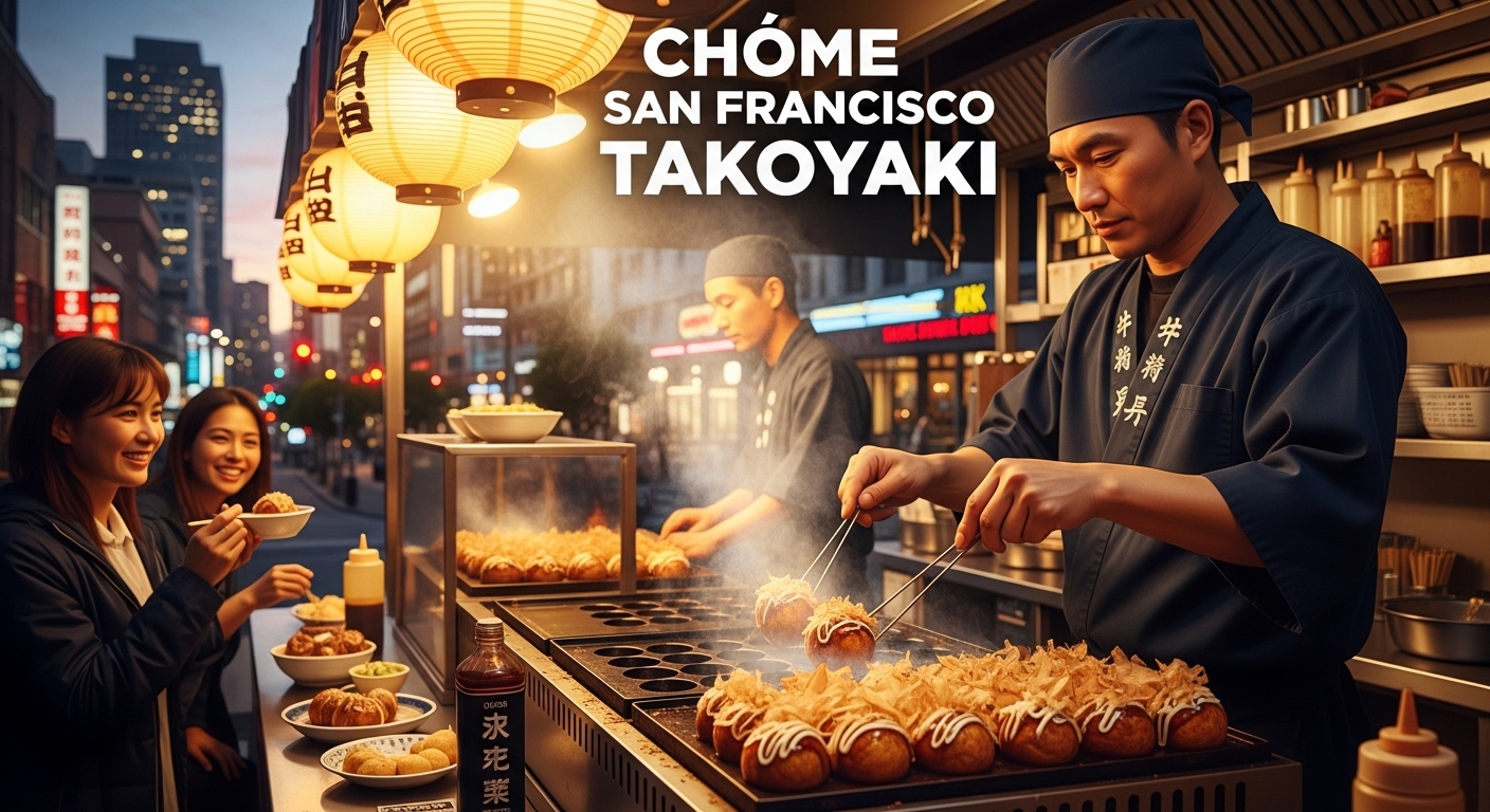 Chome’s takoyaki